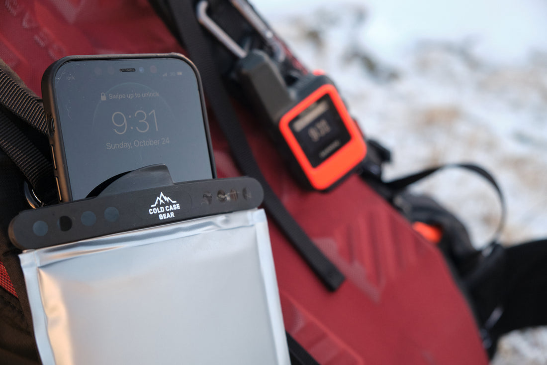 an iPhone 13 case that stops your phone from freezing was featured on GearJunkie. Get your west slope case today.