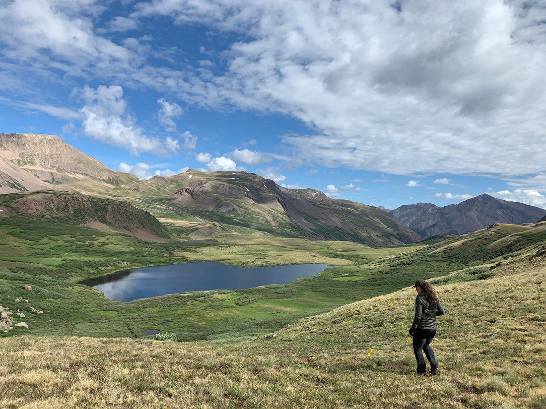 On the Colorado Trail, headed from Lake City to Silverton