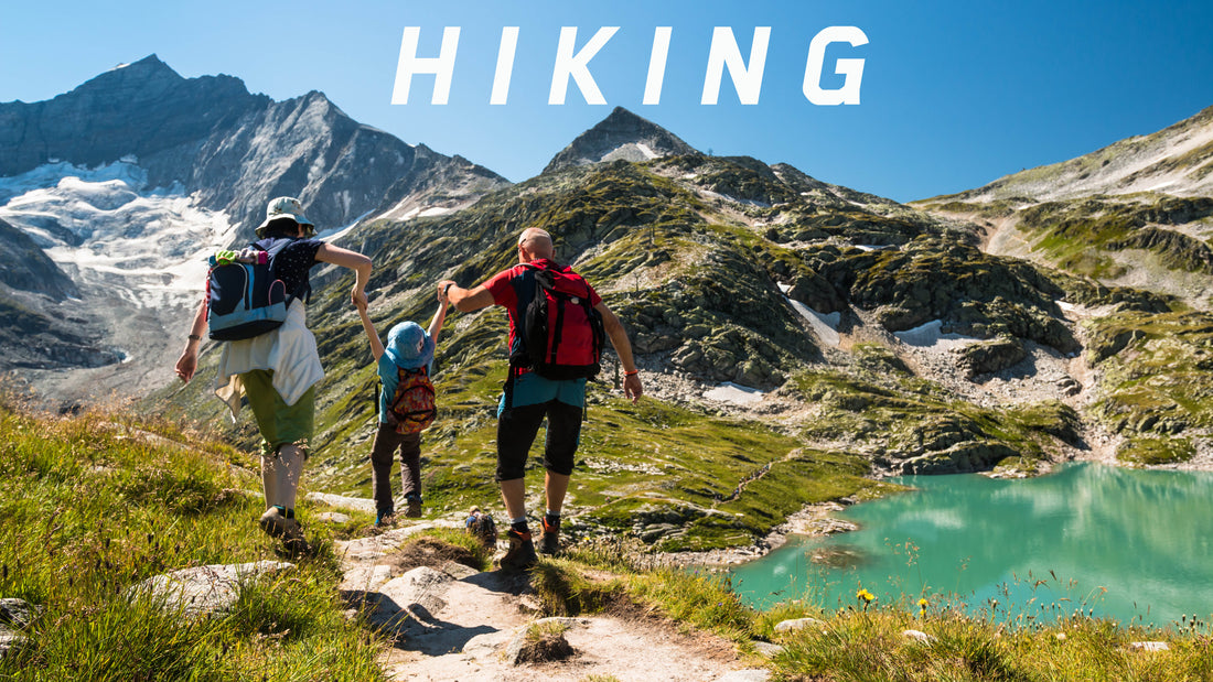 Tips for hiking upwards whether solo or with a family. Ditch your boots and grab some hiking shoes.