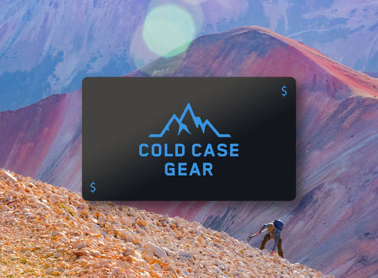 Cold Case Gear gift card is the perfect gift for outdoorsmen. Buy a ski phone case or a heated phone case for the ice fishing fan